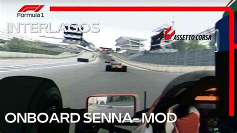 Interlagos Gp Senna Onboard Tv Cam Mod Assetto Corsa Youtube