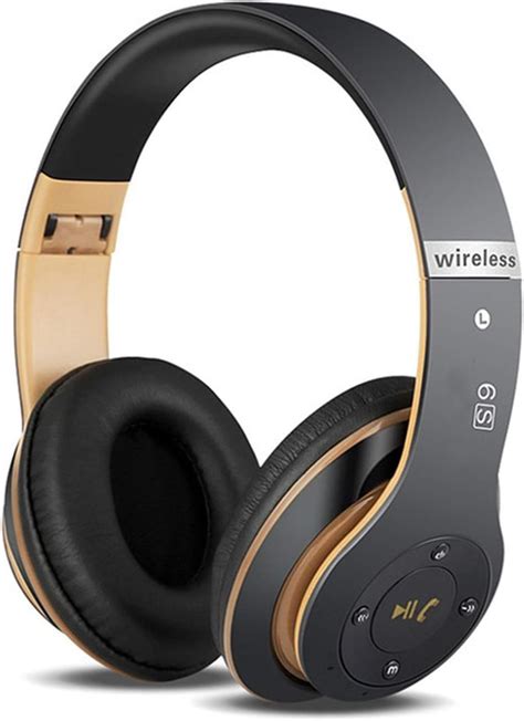 6s Wireless Headphones Over Earhi Fi Stereo Foldable Uk