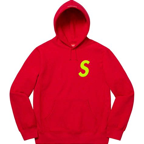 S Logo Hooded Sweatshirt Fall Winter 2019 Supreme