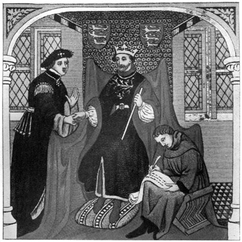 Edward Iii And The Earl Of Flanders 14th Century Giclee Print