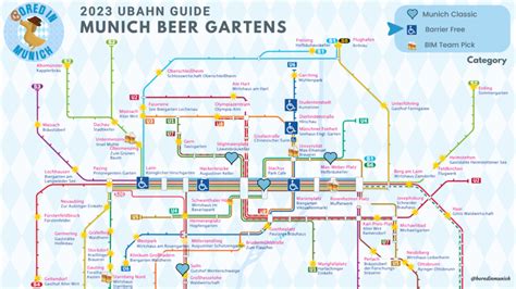 This Ultimate Munich Beer Garden Map Is Just What You Need
