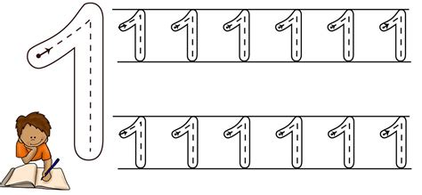 Fichas De Grafomotricidad De Numeros 1 A 10 Listas Para Imprimir