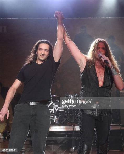 Paris Bierk Performs With Father Sebastian Bach During The 2014 M3 News Photo Getty Images