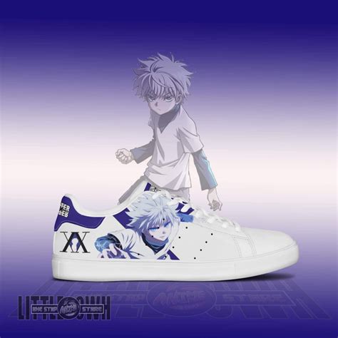 Killua Zoldyck Shoes Hunter X Hunter Custom Shoes Anime Skate Sneakers