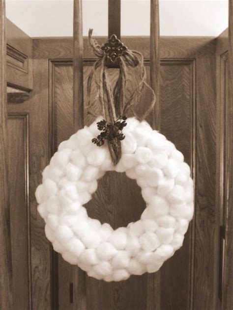 25 Best Winter Wreaths This Also Inspired A Cotton Boll Wreath Noel