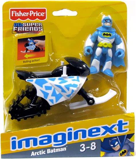 Fisher Price Dc Super Friends Batman Imaginext Arctic Batman 3 Figure