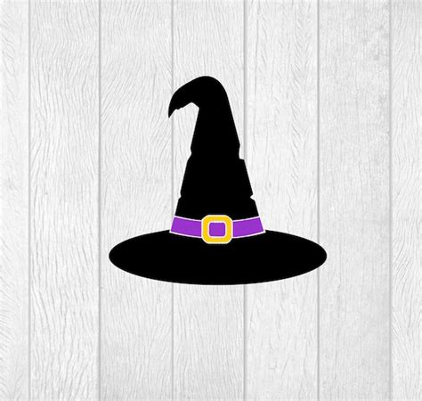 Witch Hat Svg Halloween Svg Witch Svg Witch Hat Dxf Witch Etsy