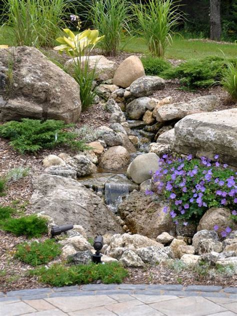 Pondless Water Feature Home Design Ideas Pictures Remodel And Decor