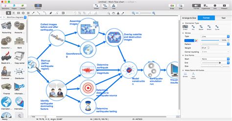 Create Visio Workflow Diagram Conceptdraw Helpdesk