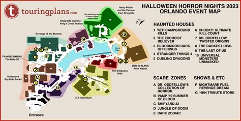Halloween Horror Nights Orlando 2023 Guide Part 2 Touring