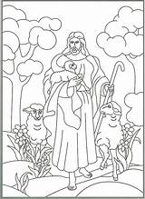 Jesus Coloring Bible Murrayandmathews sketch template
