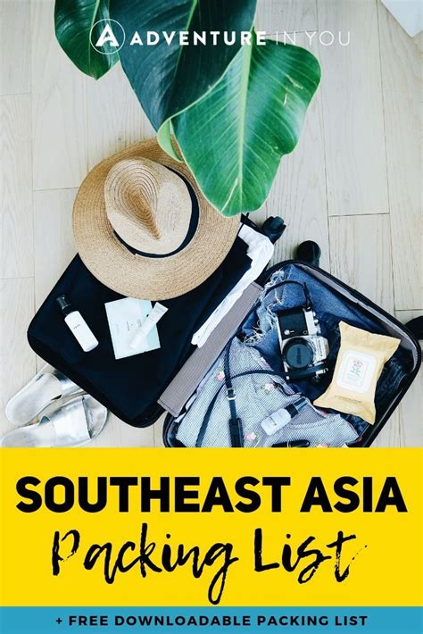 Southeast Asia Packing List Ultimate Guide On What To Bring Artofit