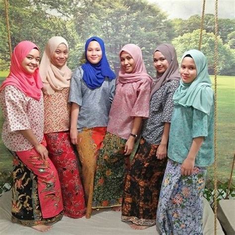 Baju Kurung Kedah Bunga Old School Kurung Kedah Baju Kurung Baju
