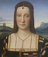 Portrait of Elisabetta Gonzaga, by Raphael | Artworks | Uffizi ...