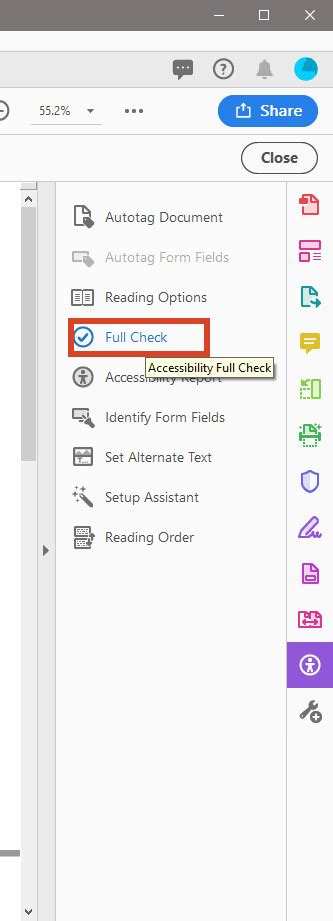 How To Verify Accessibility Of Pdf Files Using Adobe Acrobat Pro Dc