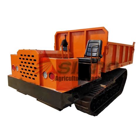 6 Tons Hydraulic Garden Heavy Loader Crawler Dumper Trucks Mini Truck