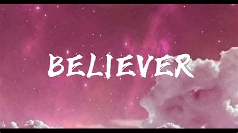 Believer Imagine Dragons Letra En EspaÑol Youtube