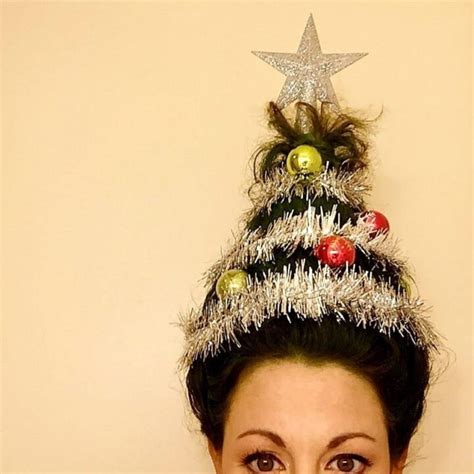 Christmas Tree Hair Photos And Tutorial Perfect 2020 Diy Updo