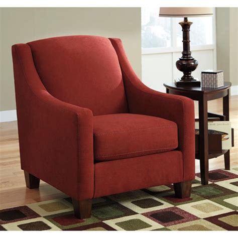 Add Flair To Your Living Room With This Contemporary Chair In A Red