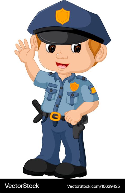 Indian Police Officer Cartoon Images Funny Cartoon Policeman Sticker
