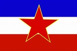 Clipart - Flag of Yugoslavia - historic