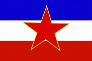 Clipart - Flag of Yugoslavia - historic