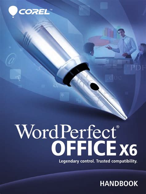 Corel Wordperfect Office X6 Handbookpdf Portable Document Format