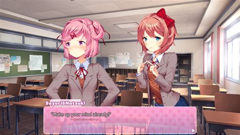 When You Are Still Brainstorming Who Is Best Girl Ddlc