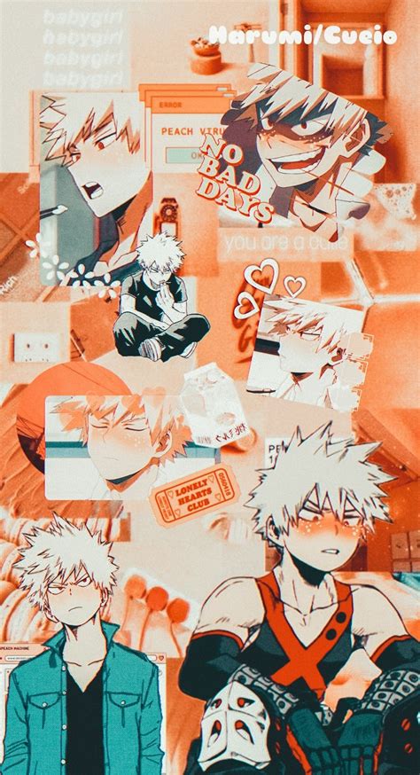 Bakugou Katsuki Aesthetic Wallpapers Wallpaper Cave