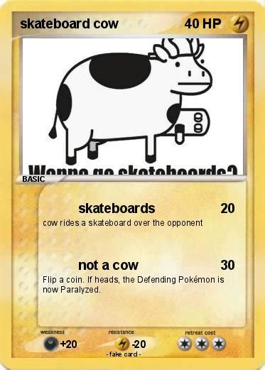 Pokémon Skateboard Cow 1 1 Skateboards My Pokemon Card