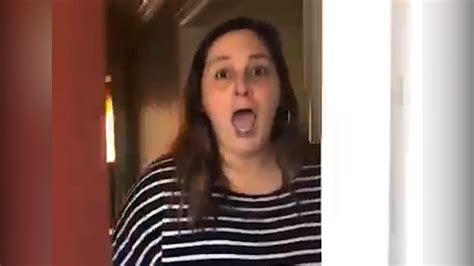 Mom Pees Herself When Airman Son Surprises Her