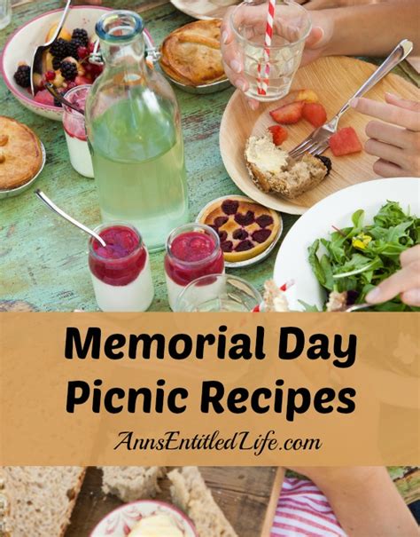 Memorial Day Picnic Recipes