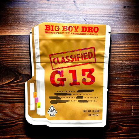 Big Boy Dro G 13 35g Weedmaps