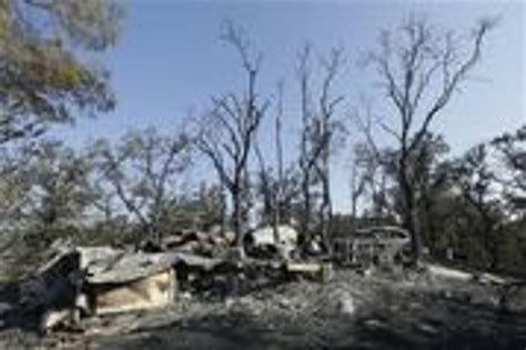 Some Evacuees From Huge California Wildfire Return To Ruins