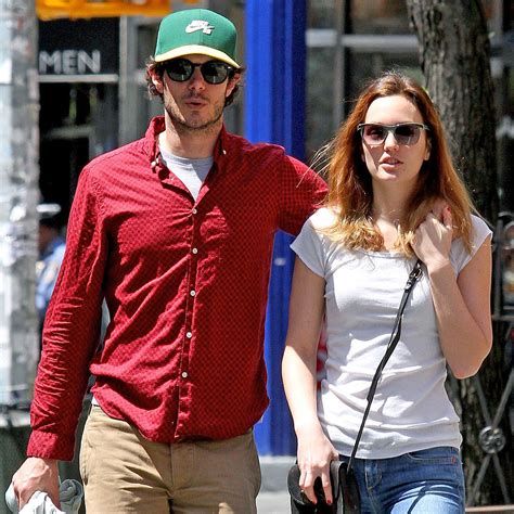 leighton meester and adam brody take a stroll in nyc popsugar celebrity