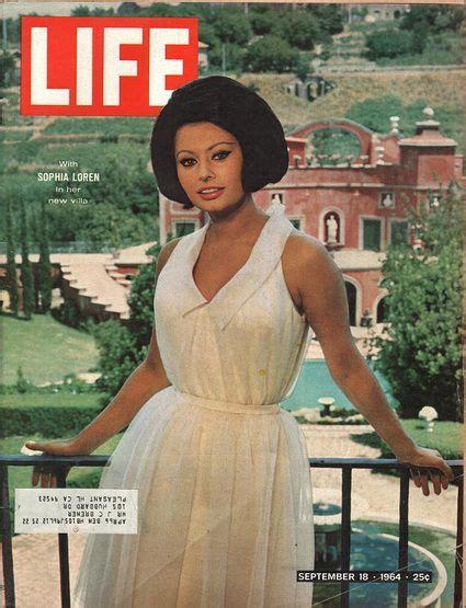 Life September 18 1964 Sophia Loren Life Magazine Covers Life Magazine