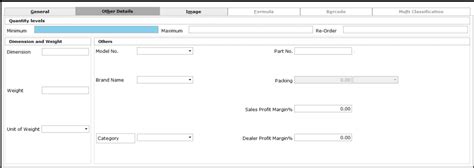 Item Master Creation In Saral Accounting And Billing Software