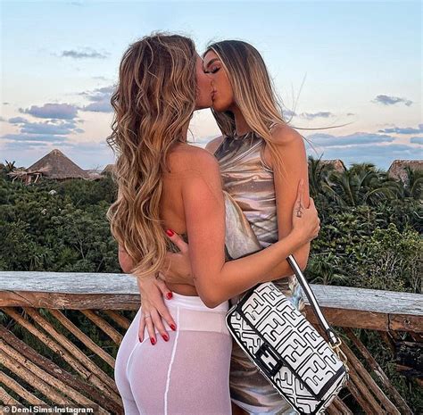 TOWIE S Demi Sims And Girlfriend Francesca Farago Pack On The PDA Daily Mail Online