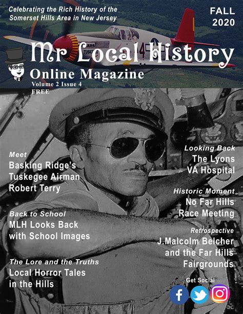 Mr Local History 2020 Fall Magazine Vol 2 Issue 3 Mr Local History