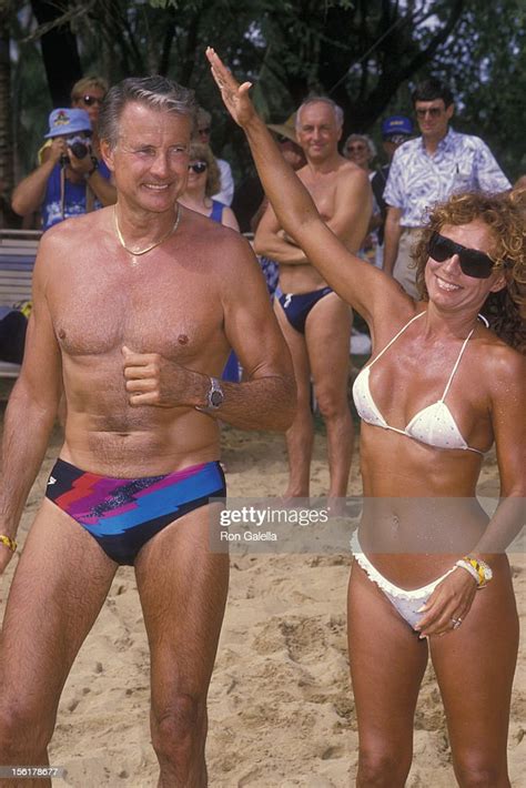 Actor Lyle Waggoner And Wife Sharon Kennedy Attend Kauai Lani News Photo Getty Images