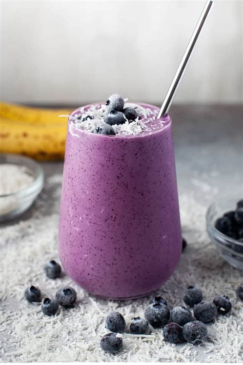 Healthy Blueberry Smoothie A Classic Twist