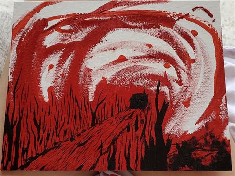 Angry Abstract Painting