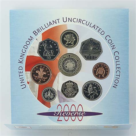 2000 Millennium Coin Proof Set Royal Mint United Kingdom Uncirculated