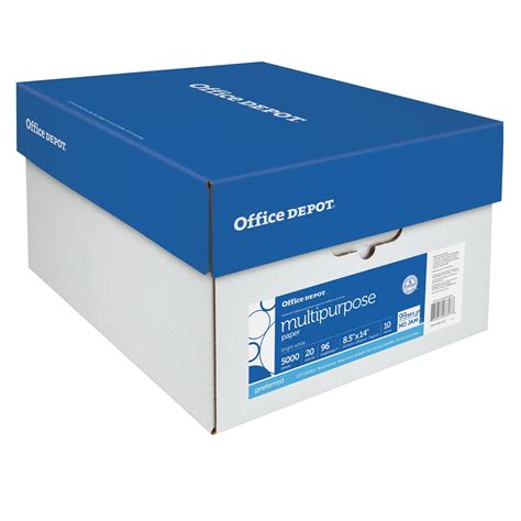 Office Depot® Brand Multi Use Printer And Copier Paper Legal Size 8 12