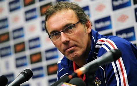 Laurent Blanc Holding On At Psg Back Page Football
