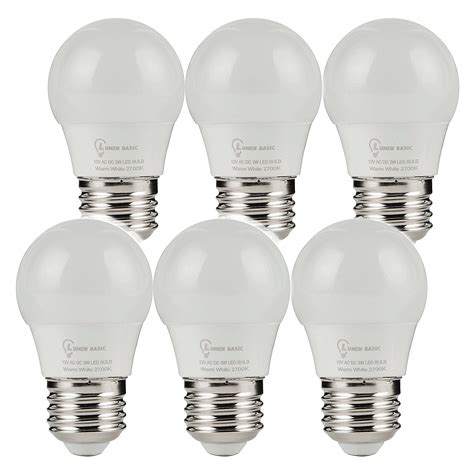 12v Led Bulbs E26 E27 12vdc 12vac Light Bulbs Low Voltage Edison Ac