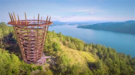 You'll need around 1.5 hours to see everything. The Malahat Skywalk On Vancouver Island 2019