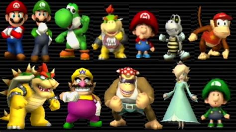 Mario's brother who is very scared of many things. Mario Kart Wii - All Characters - YouTube
