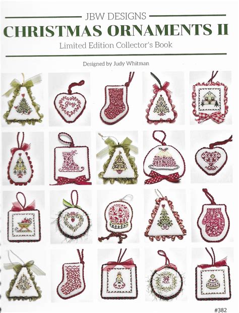 Counted Cross Stitch Pattern Christmas Ornaments Collection Etsy