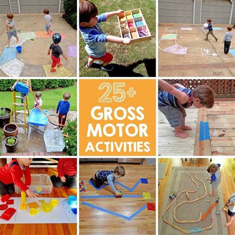Gross Motor Skills And Activities Days With Grey